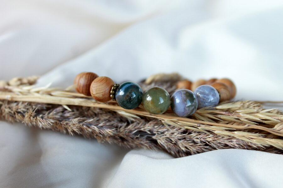 Indiāņu ahāts un Palisandra koks. 10 mm