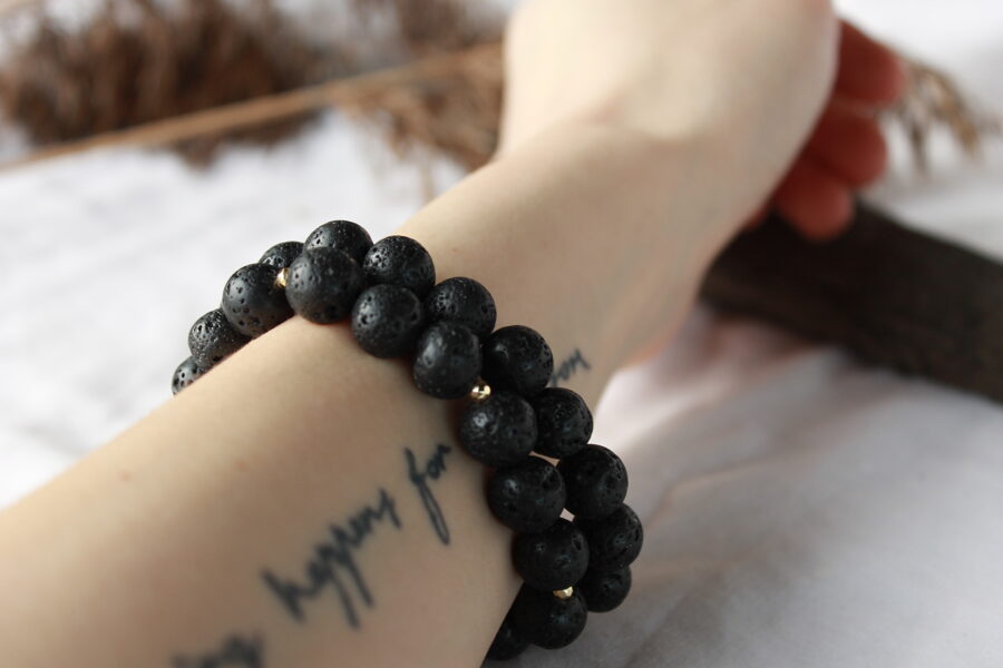 Lavas akmens aproce. 10 mm