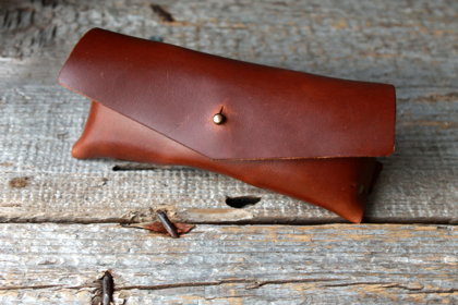 Leather glasses cases