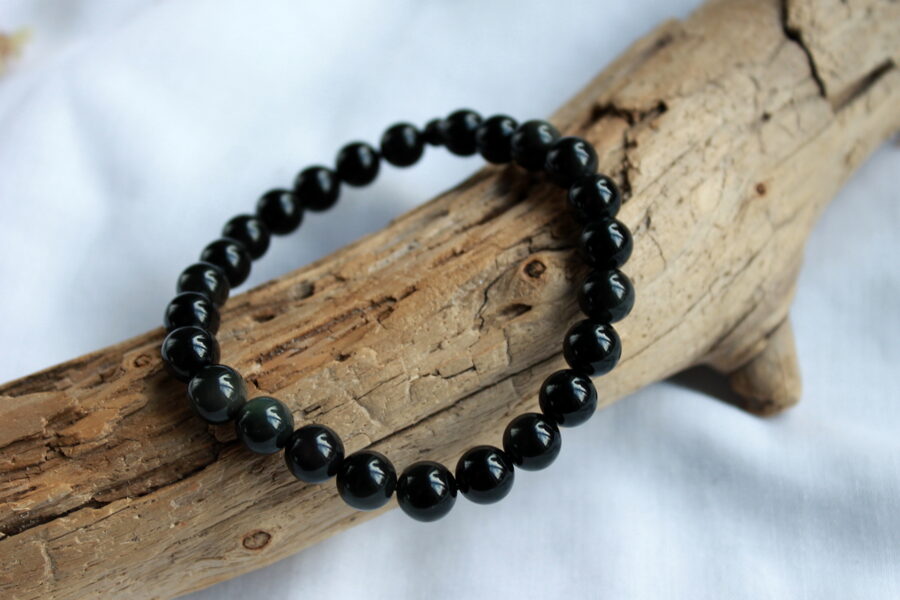 Obsidiāna aproce. 8 mm